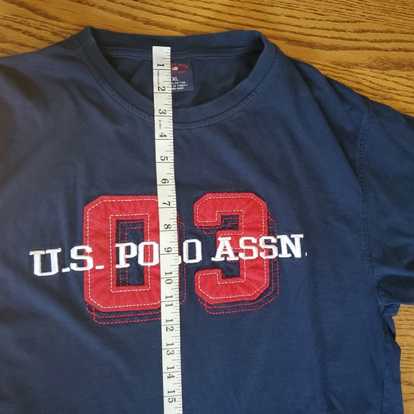 U.S. Polo Assn. Xl tshirt.  Navy blue. - Picture 8 of 9